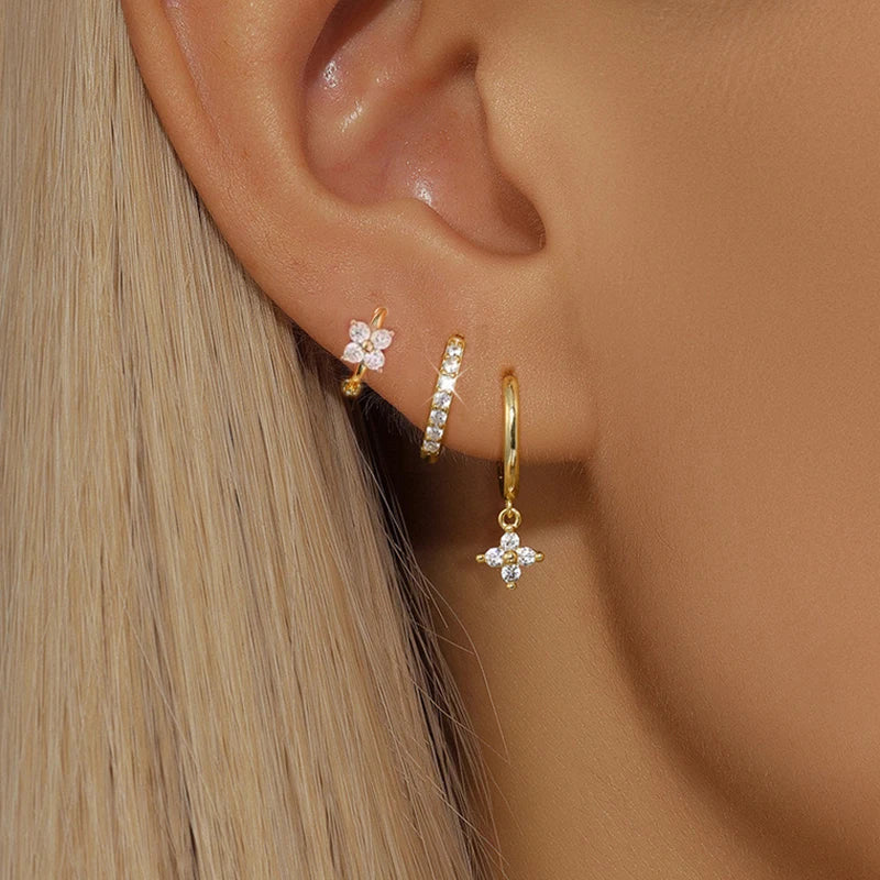 ison Floréa — Radiant Crystal Flower Earrings | Timeless Signature Jewelry