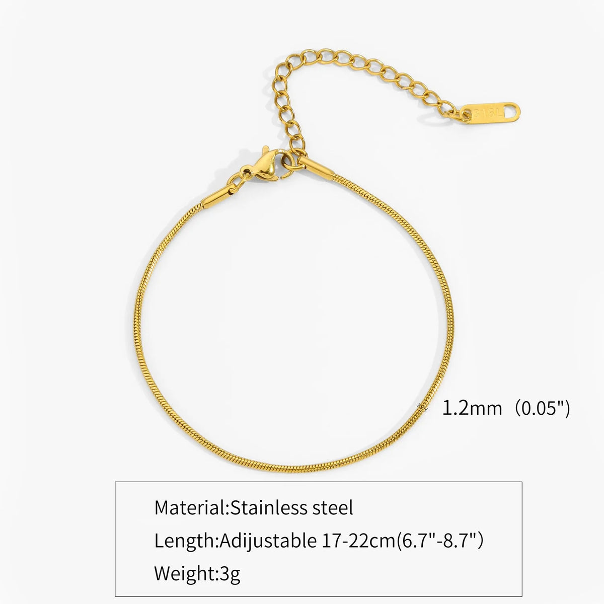 Aurelius Silver Snake Bracelet