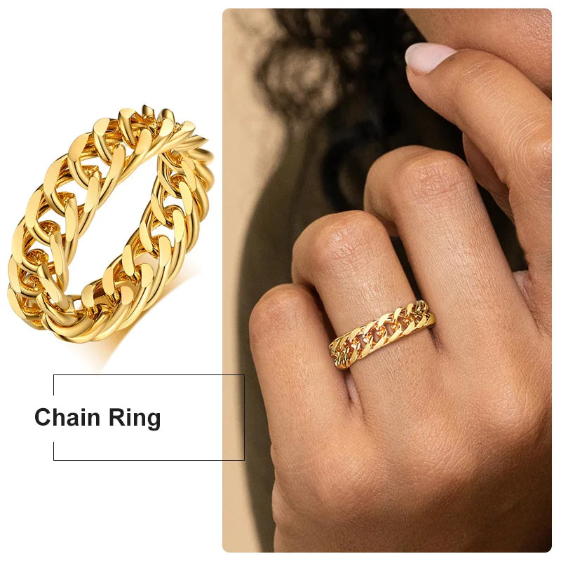 Cuban Bold Ring