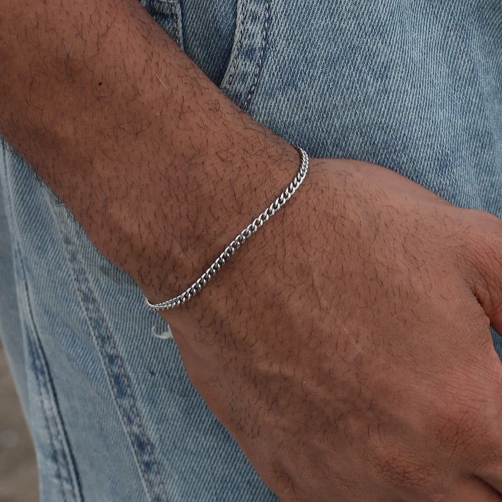 Monarch 3mm Cuban Link Bracelet