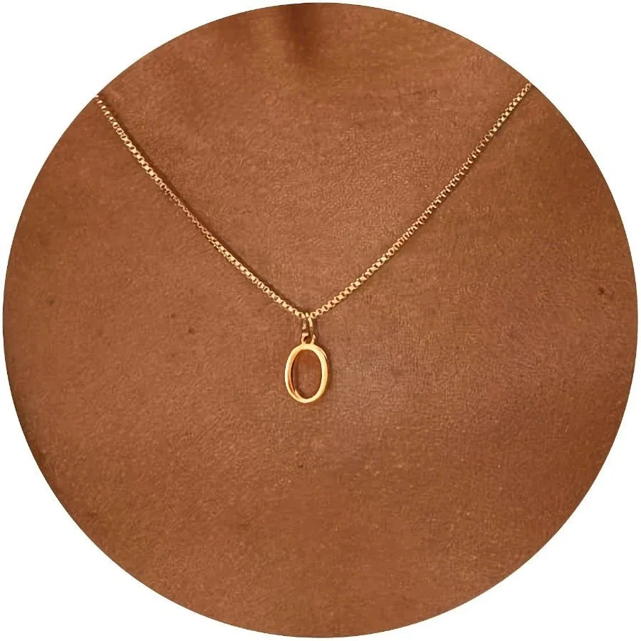 Aurelia Initial — Signature Letter Pendant Necklace | Timeless Luxury Collection