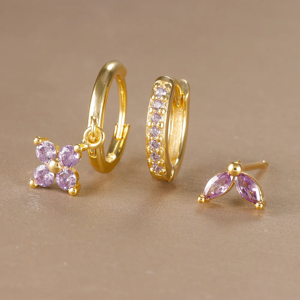 ison Floréa — Radiant Crystal Flower Earrings | Timeless Signature Jewelry