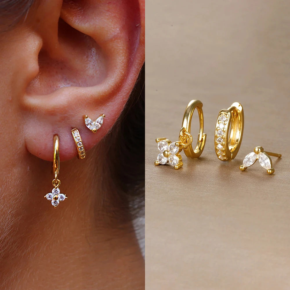 ison Floréa — Radiant Crystal Flower Earrings | Timeless Signature Jewelry
