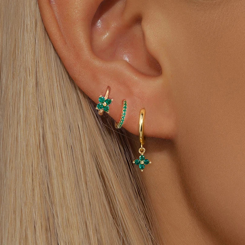 ison Floréa — Radiant Crystal Flower Earrings | Timeless Signature Jewelry
