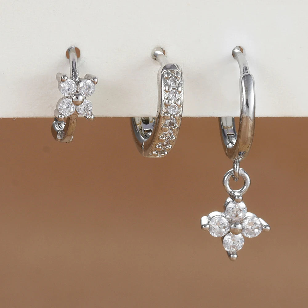 ison Floréa — Radiant Crystal Flower Earrings | Timeless Signature Jewelry
