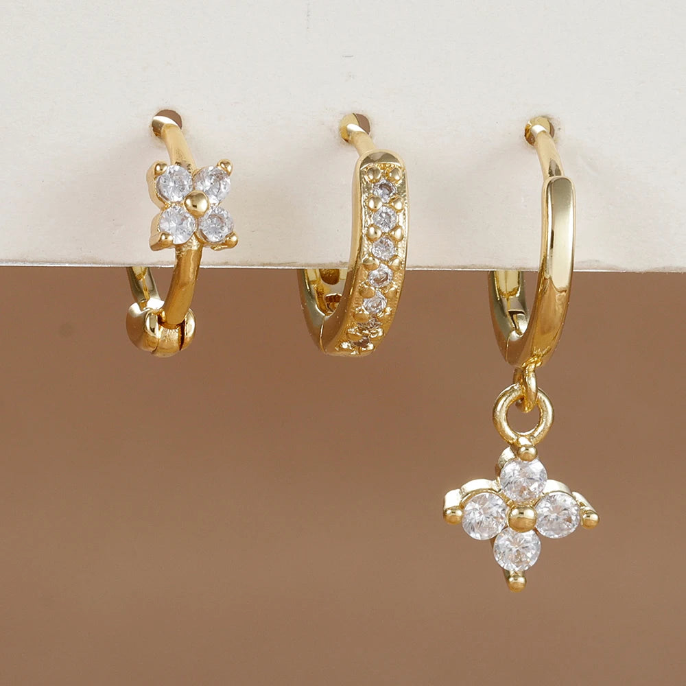 ison Floréa — Radiant Crystal Flower Earrings | Timeless Signature Jewelry