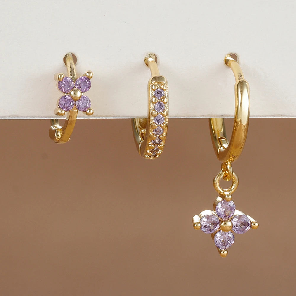 ison Floréa — Radiant Crystal Flower Earrings | Timeless Signature Jewelry