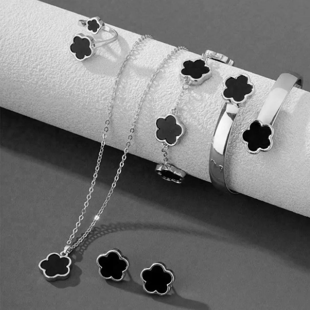 Aurelia Fleur — Signature Five-Petal Jewelry Collection