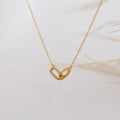 Aurelia Double Halo Necklace — Signature Rhinestone Elegance
