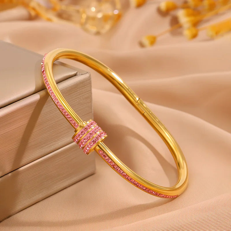 AURELIA Crystal Stack Bracelet Set ✨